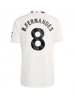 Manchester United Bruno Fernandes #8 Ausweichtrikot 2023-24 Kurzarm